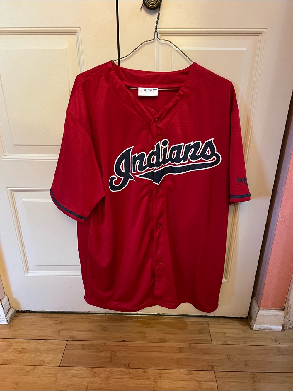 Indians Red Team Baseball Jersey - Unbranded